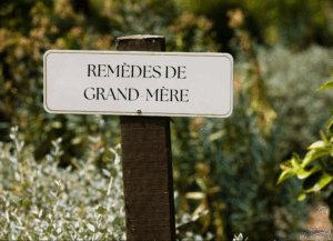 Remèdes de grand-mère à portée de sentier